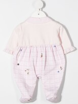 Thumbnail for your product : Lapin House Floral-Print Checked Pajamas