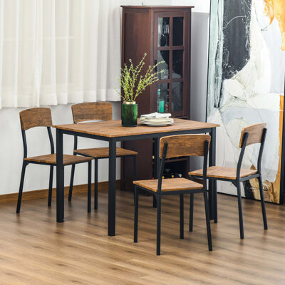 17 Stories Annaruth 4 - Person Dining Set