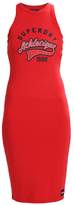 Superdry PACIFIC BODYCON DRESS Robe en jersey flare red