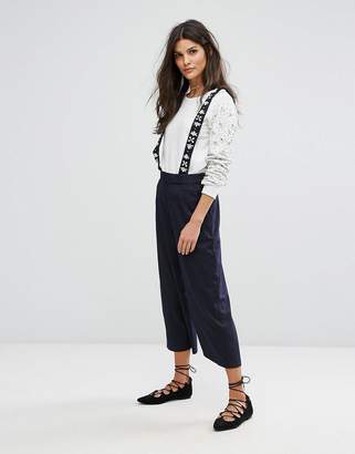 Suncoo Embellished Pinny Trousers