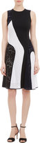 Thumbnail for your product : Derek Lam Mixed-Lace Sleeveless Dress