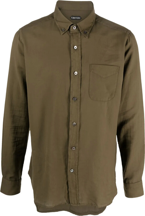 Tom Ford Long-Sleeve Buttoned Shirt