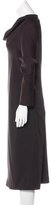 Thumbnail for your product : Jil Sander Draped Long Sleeve Dress