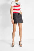 Thumbnail for your product : Marc Jacobs Printed Cotton T-Shirt with Embellishments