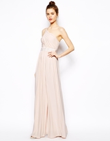 Thumbnail for your product : ASOS Embellished Maxi Dress With One Shoulder