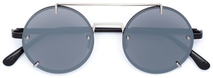 vera wang round frame sunglasses