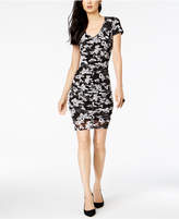 Thumbnail for your product : INC International Concepts Floral-Print Ruched Dress, Created for Macy's