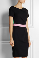 Thumbnail for your product : Tibi Roksanda Ayden color-block wool-blend crepe dress