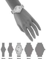 Thumbnail for your product : Michele Serein 16 Diamond, Mother-Of-Pearl & Stainless Steel Bracelet Watch