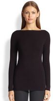 Thumbnail for your product : Brunello Cucinelli Cashmere & Silk Monili-Detail Sweater