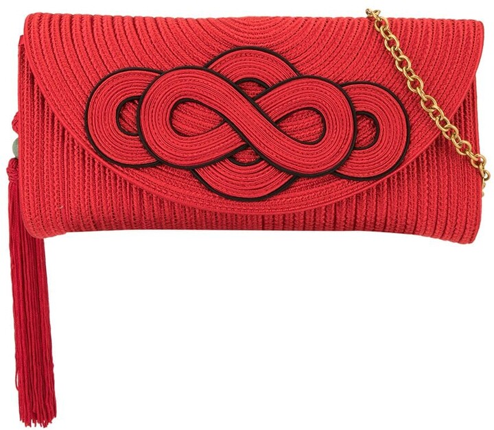 Shanghai Tang Braid Knot Clutch ShopStyle