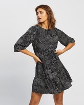Thumbnail for your product : Atmos & Here Atmos&Here - Women's Black Mini Dresses - Anastasia Mini Dress - Size 6 at The Iconic