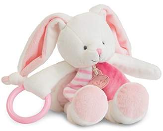 Baby Nat 'Tender Shape Pink Rabbit Activity Puppet