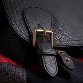 Thumbnail for your product : Burberry The Large Rucksack in Canvas Check and Leather