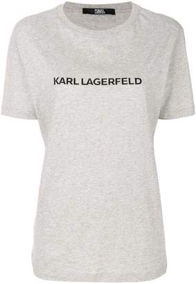 Karl Lagerfeld Paris printed relaxed fit T-shirt