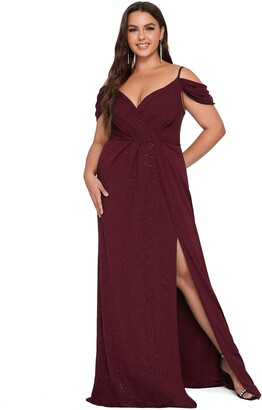 plus size prom gown