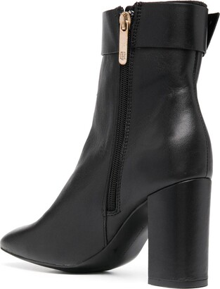 Tommy Hilfiger Buckle-Cuff Ankle Boots