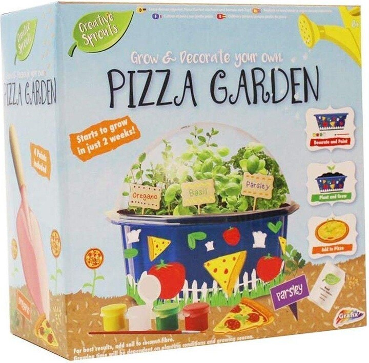 Creative Sprouts Grow & Decorate Your Own Pizza Herbs Garden Plants Kit ShopStyle