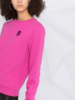 Thumbnail for your product : Karl Lagerfeld Paris mini Ikonik patch sweatshirt