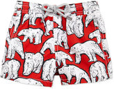 Thumbnail for your product : Vilebrequin Polar Bear Boys' Jim Swim Trunks