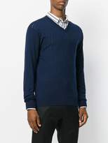 Thumbnail for your product : Hackett elbow patch jumper