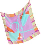 Thumbnail for your product : Laura Biagiotti Multicolor Print Satin Silk Bandana