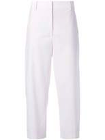 Cédric Charlier cropped high waist trousers