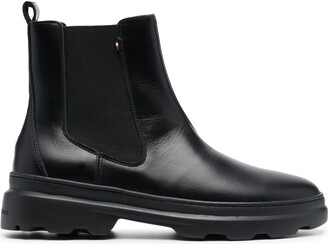 Tommy Hilfiger Black Men's Boots | ShopStyle