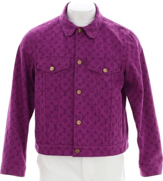 Pre-owned Louis Vuitton Jackets In Purple