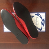 Thumbnail for your product : French Sole Red Leather Ballet flats