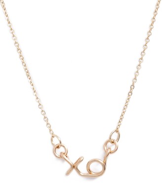 Nashelle Mini XO Pendant Necklace