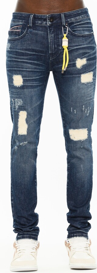 Cult of Individuality Punk 601 Ripped Super Skinny Jeans