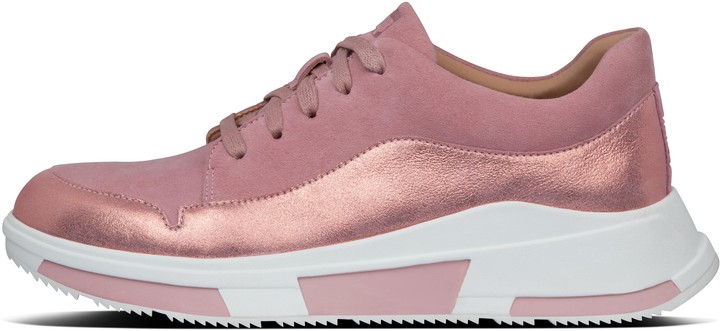 fitflop freya suede sneakers