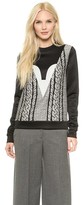 Thumbnail for your product : Viktor & Rolf Long Sleeve Jacquard Top
