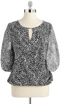 Thumbnail for your product : Vince Camuto Animal Print Blouse