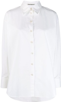 Acne Studios Oversized Pointed Collar Shirt
