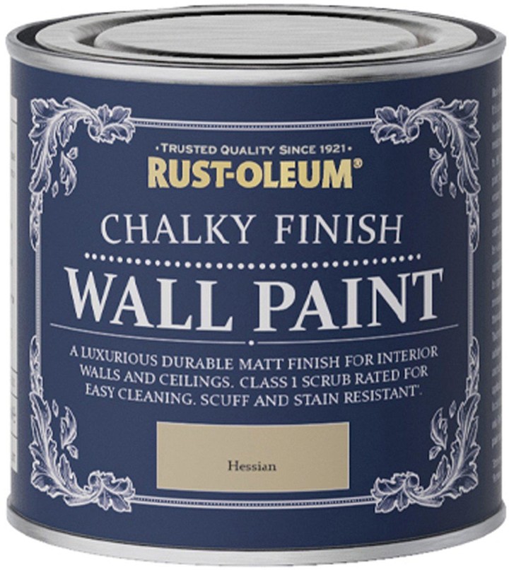 Rust Oleum Chalky Finish 125 Ml Wall Paint Hessian ShopStyle Artwork