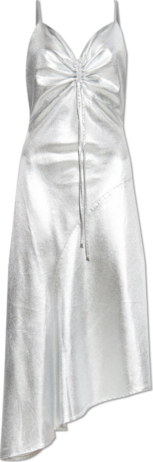 AllSaints Strappy Dress Alexia, , - Silver