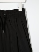 Thumbnail for your product : DKNY TEEN elasticated-waist wide-leg trousers