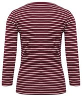 Thumbnail for your product : M&Co Stripe diamond neck top