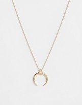 Thumbnail for your product : Pieces wishbone necklace