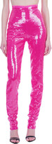 Pants In Fuxia Polyamide 
