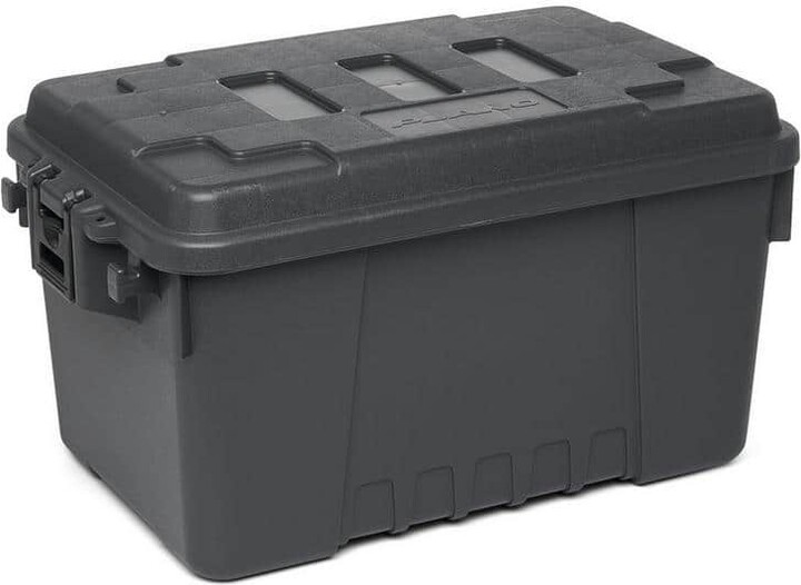 Plano 14-Gal. Storage Box in Charcoal