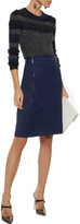 Thumbnail for your product : Raoul Zip-detailed Wool Pencil Skirt