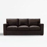 Thumbnail for your product : Crate & Barrel Axis Leather 3-Seat Queen Sleeper Sofa