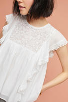 Thumbnail for your product : Maeve Callie Ruffled Shell Top