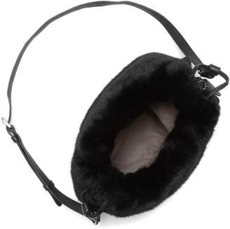 Vince Camuto Mari Faux Fur Drawstring Bag