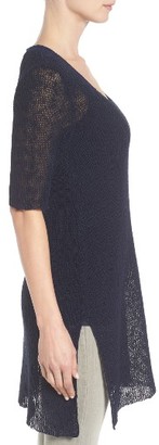 Eileen Fisher Women's Sheer Knit Tunic