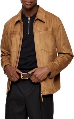 topman suede jacket