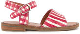 Thumbnail for your product : Pom D'Api Printed leather sandals Nikky